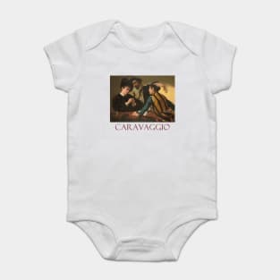 The Card Sharps by Caravaggio Baby Bodysuit